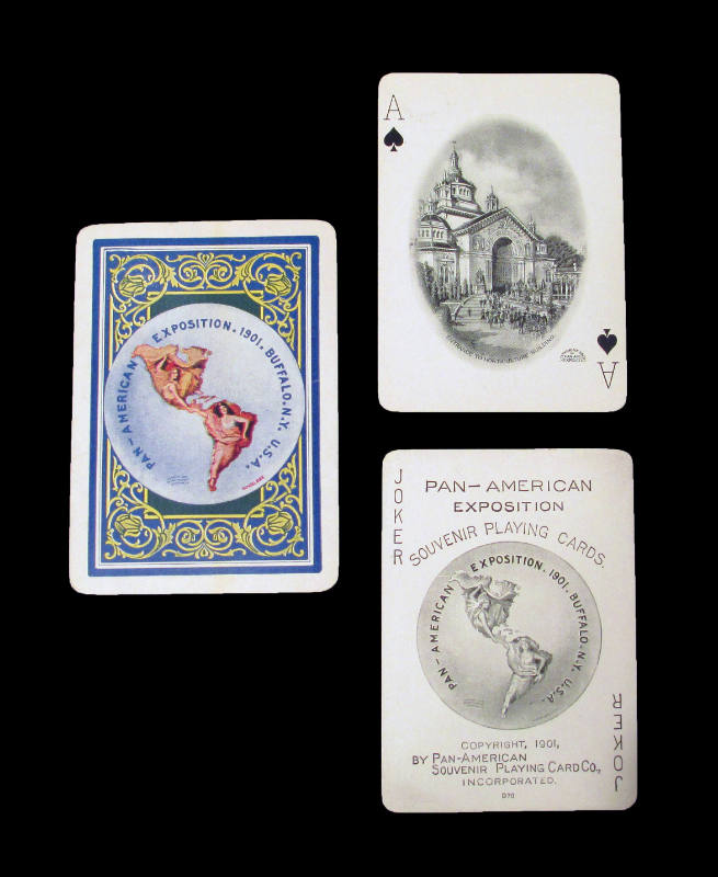 Official Pan-American Exposition Souvenir Playing Cards