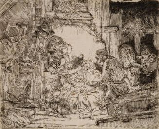The Adoration of the Shepherds (with the Lamp)