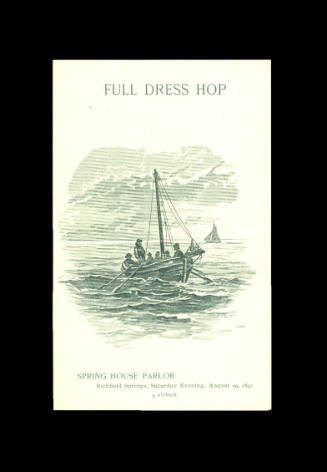 Full Dress Hop, Spring House, Richfield Springs (August 20, 1892)