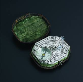 Pocket Sundial and Compass