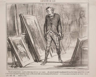 L'Exposition de 1859, no. 7 (Salon Exhibition of 1859)