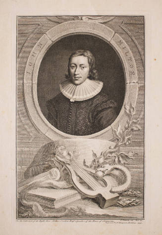 Portrait of John Milton