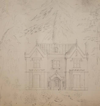 Elevation for the Exterior of Fountain Elms