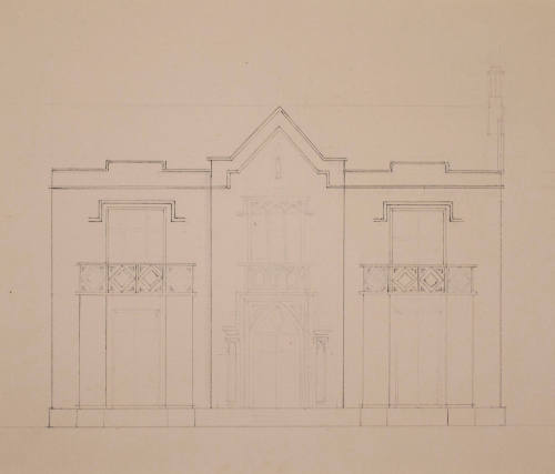 Elevation for the Exterior of Fountain Elms