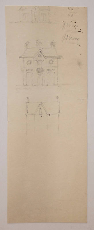 Plan for the Exterior of Fountain Elms