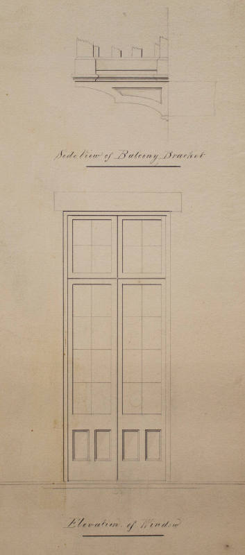 Elevation of Window