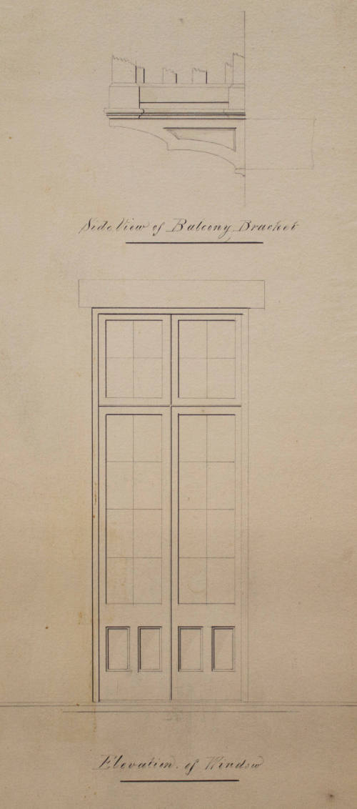 Elevation of Window