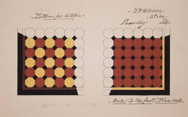 Patterns for the Kitchen and Laundry Tile Floor