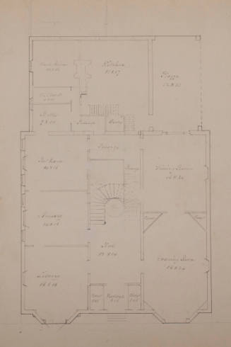 Plan of the First Floor