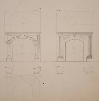 Elevation for Fireplaces (2)