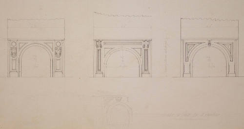 Elevation for Fireplaces (3)