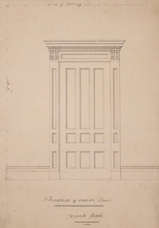 Elevation of Inside Door