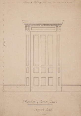 Elevation of Inside Door