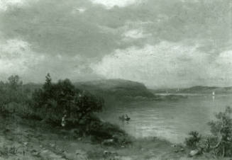 View of a Harbor with Headland
