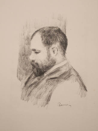 Ambroise Vollard, from Douze lithographies originales de Pierre-Auguste Renoir