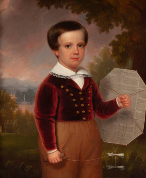 Portrait of Charles Beecher Crouse as a Young Boy