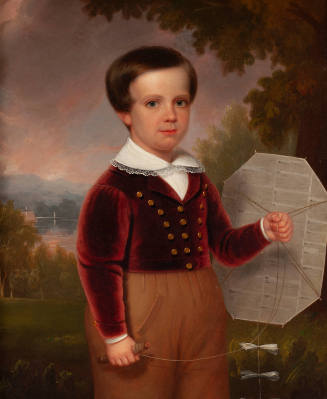 Portrait of Charles Beecher Crouse as a Young Boy