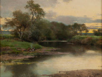 Stream and Fisherman