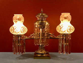 Pair of Argand Lamps