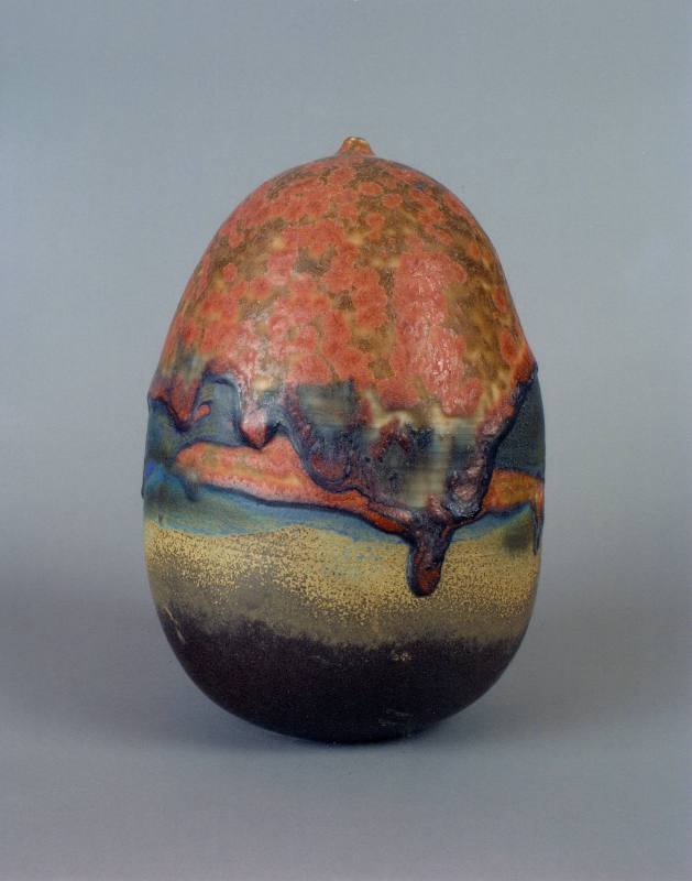 "Volcano" Form Vase