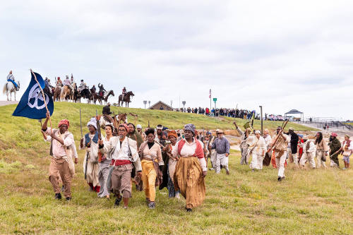 Slave Rebellion Reenactment Performance Still #4