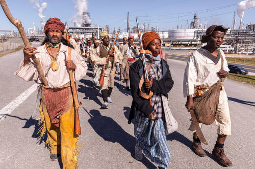 Slave Rebellion Reenactment Performance Still #1