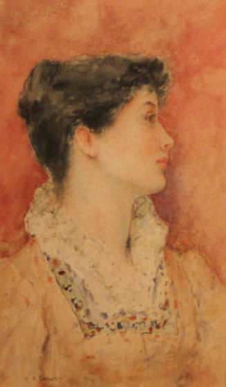 Portrait Profile of a Young Lady