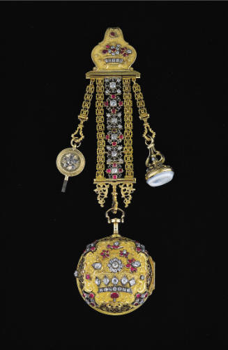 Pair-case Watch and Chatelaine