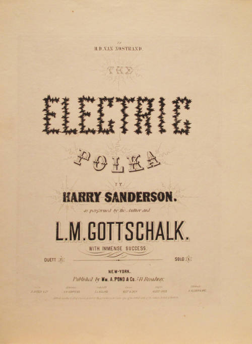 'The Electric Polka' By Harry Sanderson