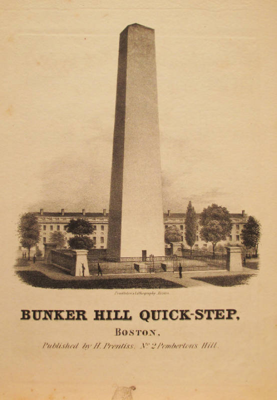 'Bunker Hill Quick Step' By J. Freidheim, Arranged by Ch. Zeuner