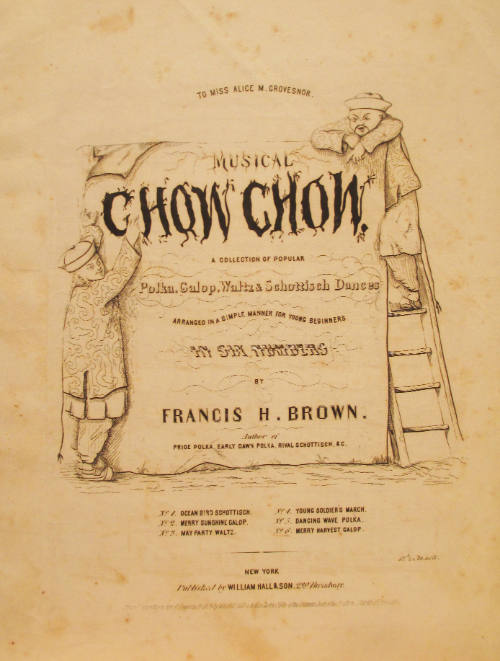 'Musical Chow Chow: The Merry Harvest Galop' By Francis H. Brown