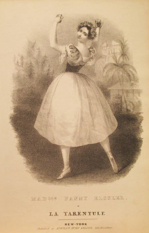 Mademoiselle Fanny Elssler in La Tarentule