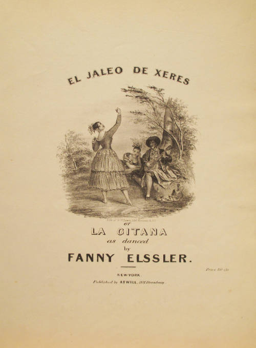 'El Jaleo de Xeres, or La Gitana' Composer Unknown