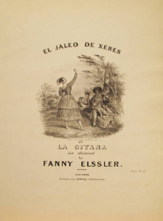 'El Jaleo de Xeres, or La Gitana' Composer Unknown